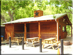 Our New Grill Area & Deck Overlooking The Guadalupe River