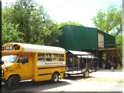 The New Tube & Raft Room At Mountain Breeze Camp