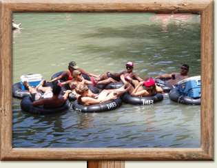 Mountain Breeze Camp on the Guadalupe River