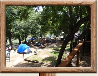 Mountain Breeze Camp on the Guadalupe River