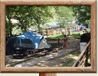 Mountain Breeze Camp on the Guadalupe River