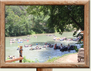 Mountain Breeze Camp on the Guadalupe River