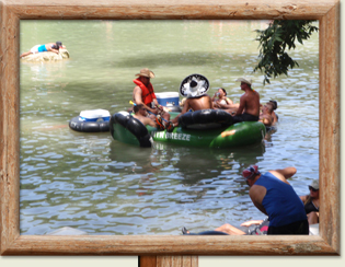 Mountain Breeze Camp on the Guadalupe River