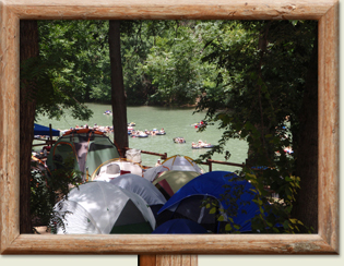 Mountain Breeze Camp on the Guadalupe River