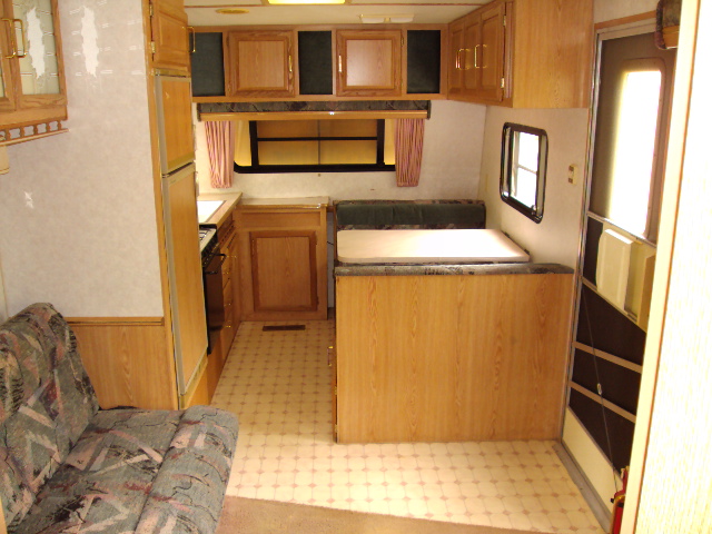 Living Area of PU 12 Trailer